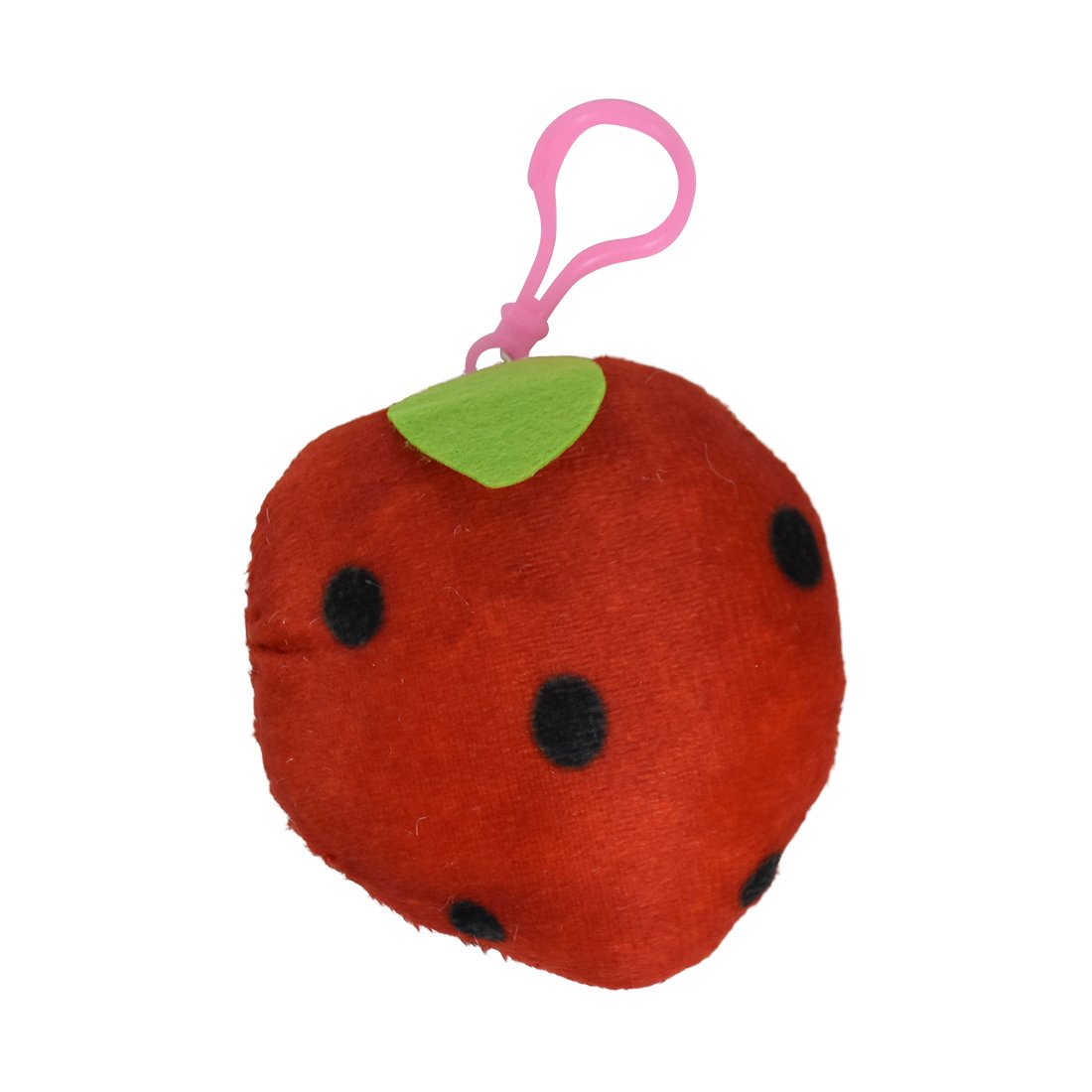Cute Fruit Backpack Charm Squishy Keychain Plush Toy - Kawaii Soft Stress Relief for Kids, Teens & Adults - Perfect for Backpacks, Bags, Keys & Gifts