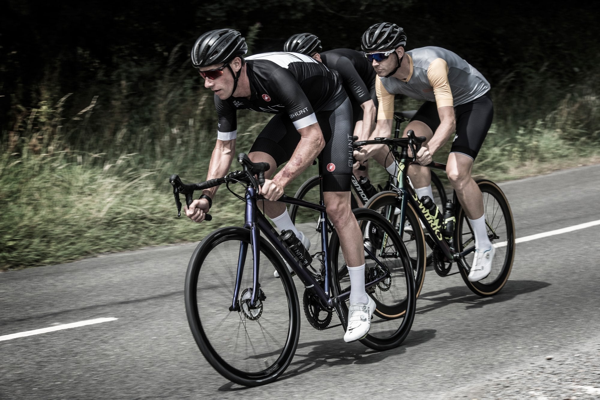 RE:NEW HUNT 34 Aero Wide Disc Wheelset - Lightweight Carbon Road Bike Wheels for Speed & Performance | Perfect for Road Racing, Triathlons & Endurance Cycling