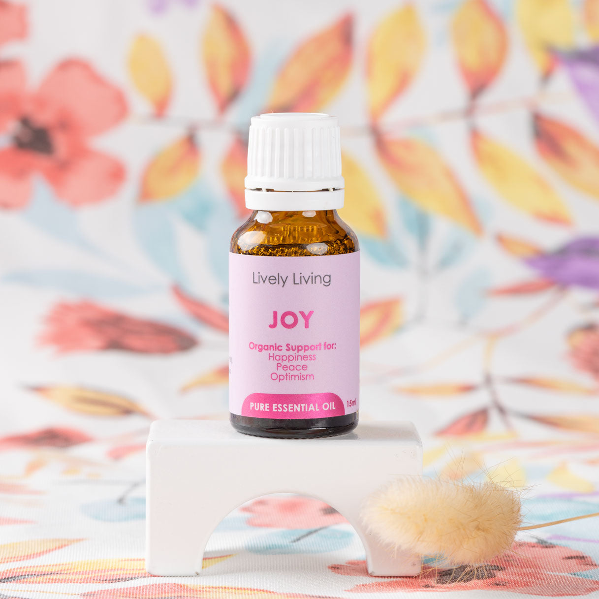 Joy 15ml Pure Essential Oil for Aromatherapy, Relaxation & Mood Enhancement - Perfect for Diffusers, Massage & Home Spa