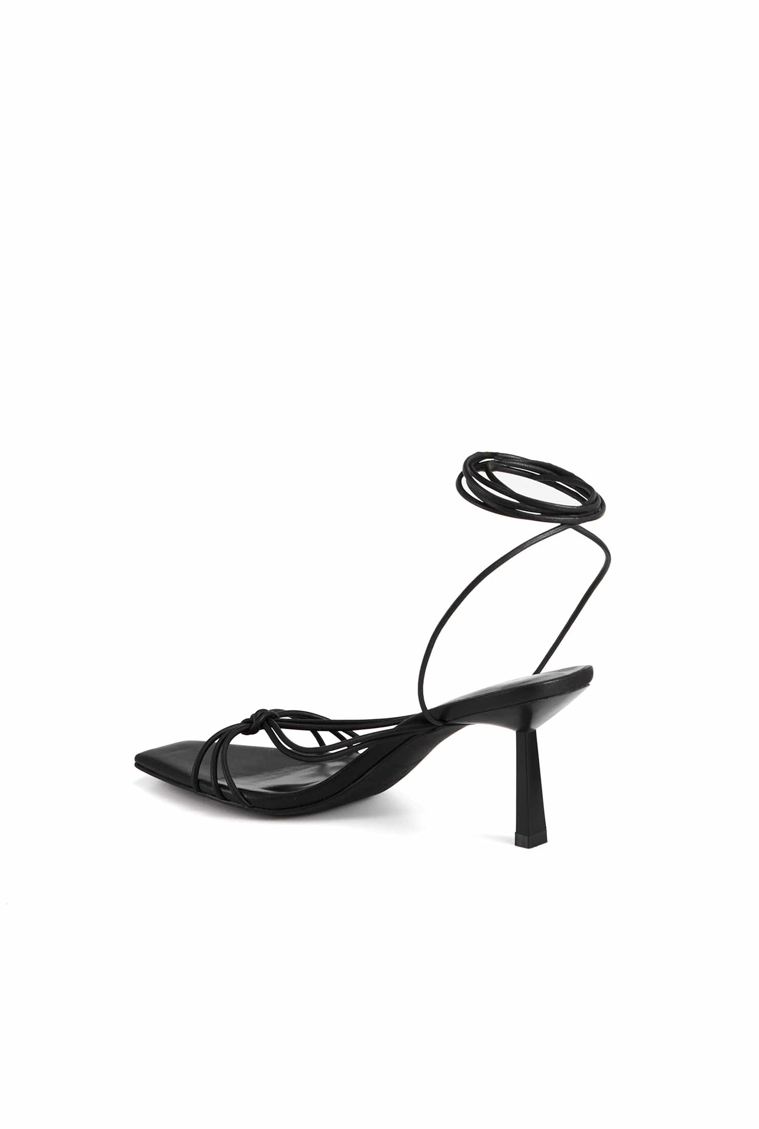 NAYA Black High Heels for Women - Elegant Stiletto Pumps for Party, Wedding & Evening Wear - Comfortable Dress Shoes for Work & Special Occasions