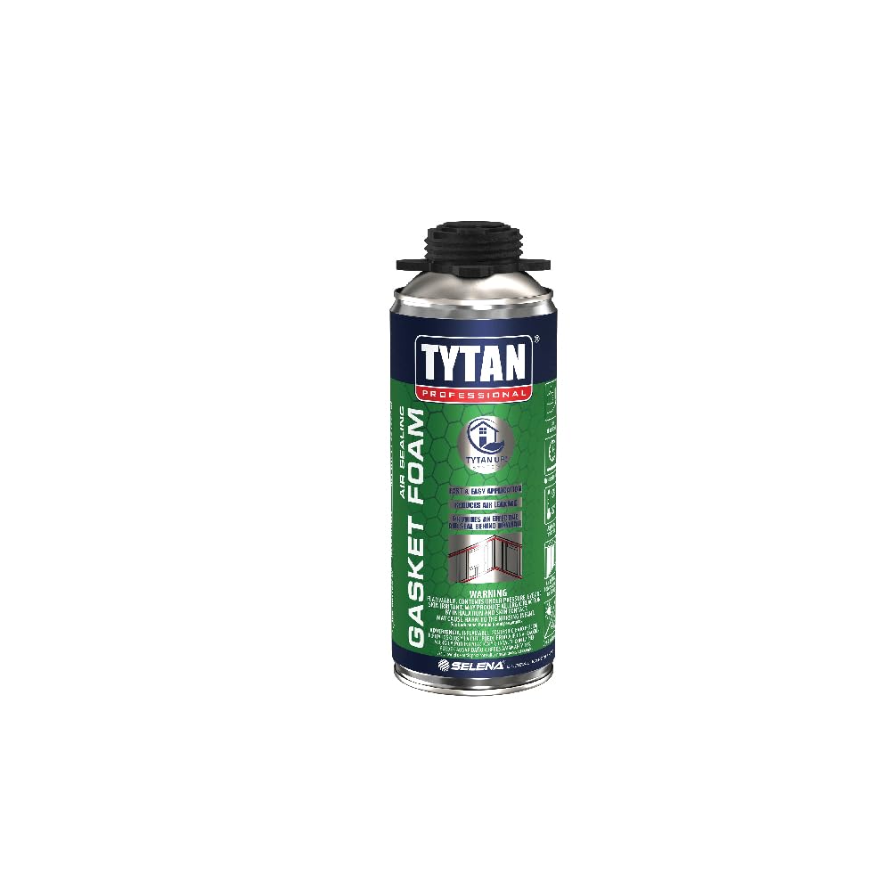 High-Temperature Gasket Insulating Foam Sealant Kit - 14 oz Aerosol Can with Dispensing Gun - Perfect for HVAC, Automotive & Home Appliance Repairs