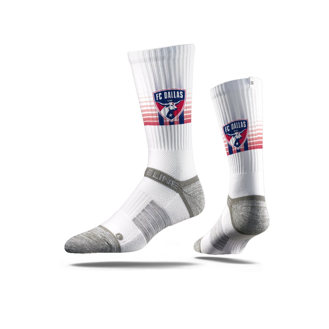 Strideline Men's MLS Crew Socks - Comfortable Athletic Socks for Soccer, Running & Casual Wear - Team Logo Soccer Socks for Sports Fans & Active Lifestyle
