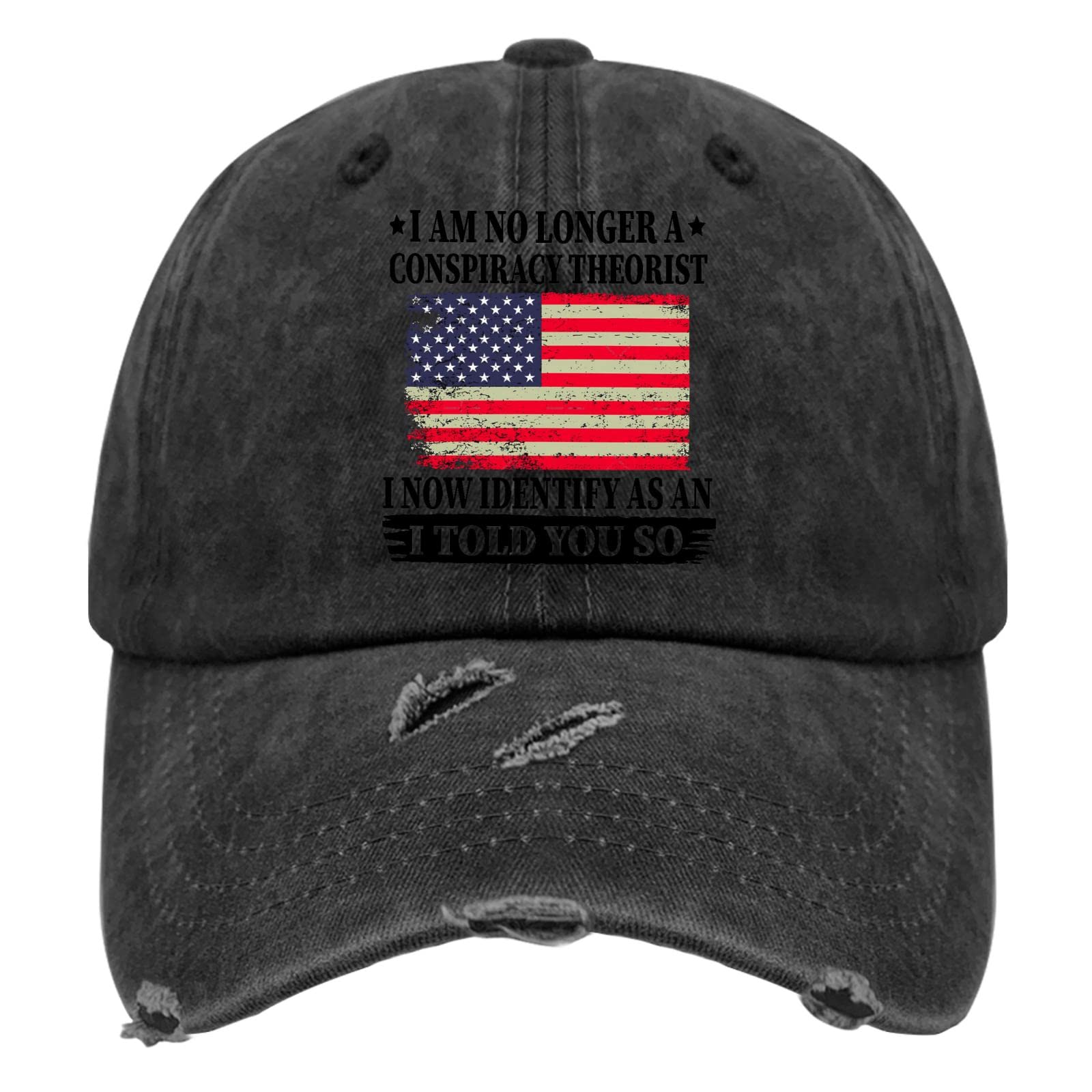 Trendy Baseball Caps for Men & Women - 'I Told You So' Funny Statement Hat - Perfect for Outdoor Activities, Sports & Casual Wear