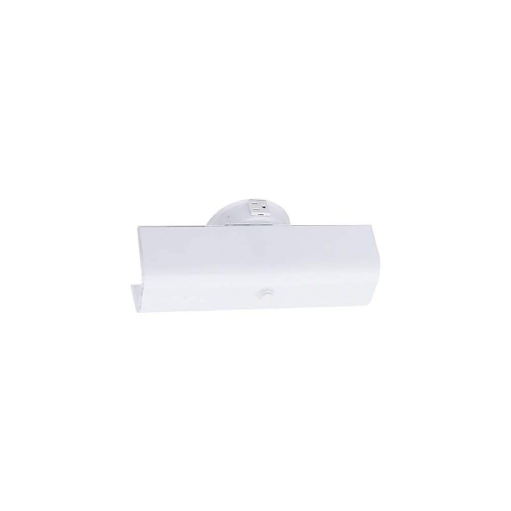 Westinghouse 6640300 White Bathroom Channel Light Fixture - Perfect for Modern Bathrooms, Vanities, and Powder Rooms