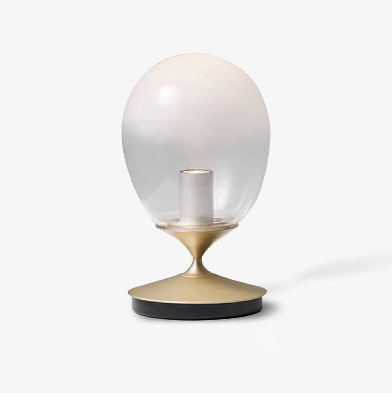 Mist LED Table Lamp - Modern Nightstand Light with Touch Control & USB Charging Port for Bedroom, Living Room, Office | Perfect for Reading, Relaxing & Decor