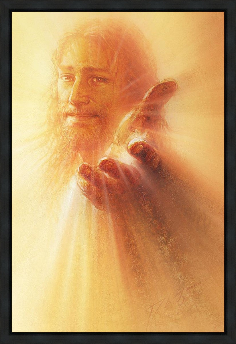 His Hand is Stretched Out Still - Inspirational Christian Wall Art Canvas Print - Perfect for Home Decor, Church, or Office Inspiration