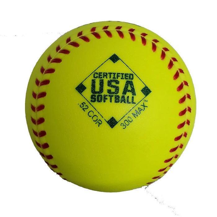 AD Starr Tattoo NX3 52/300 USA/ASA Approved Slowpitch Softballs - 12 Pack (USAX1252PR) | Perfect for Recreational Leagues, Tournaments & Training Sessions
