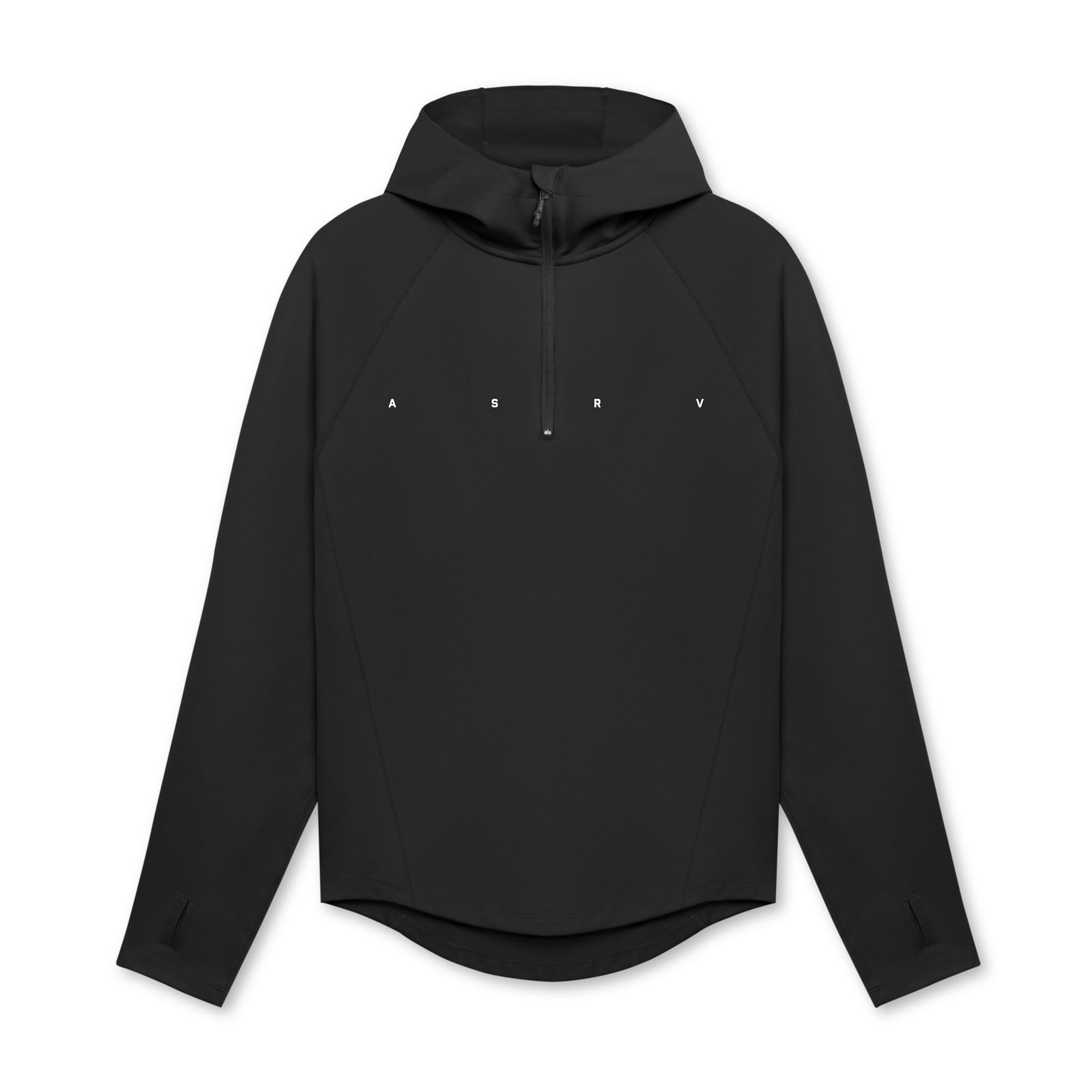 Aeroheat® Training Hoodie for Men & Women - Lightweight, Breathable Black Workout Sweatshirt for Gym, Running & Outdoor Activities