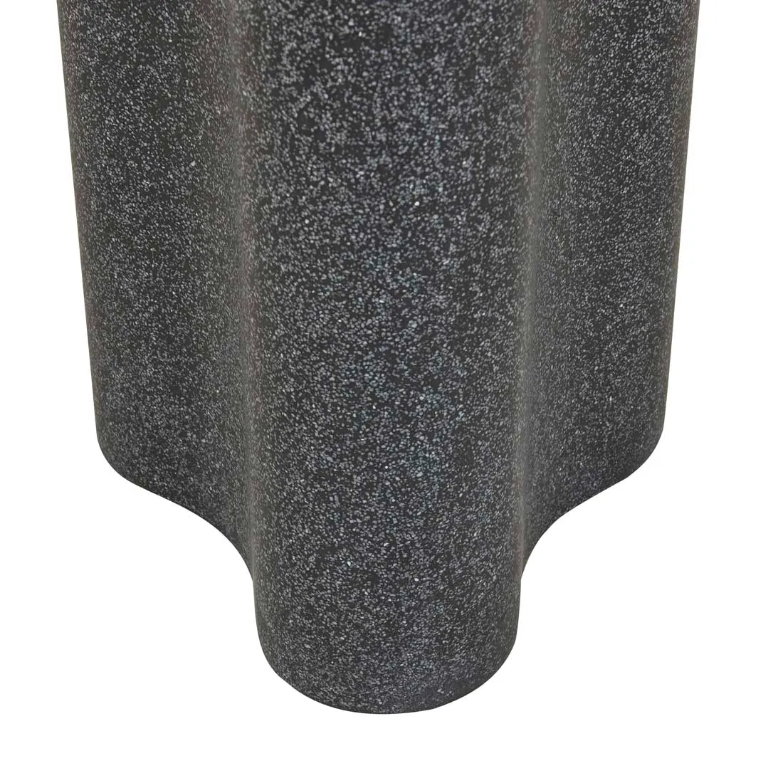 Artie Wave Outdoor Side Table - Waterproof & Durable Patio Furniture for Poolside, Garden, and Deck Use - Modern Design with Rust-Resistant Metal Frame