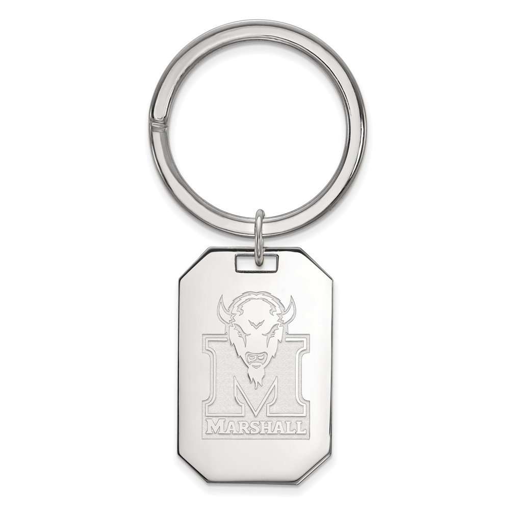 Sterling Silver Marshall Key Chain - Elegant & Durable Keyring for Keys, Gift Box Included - Perfect for Gifts, Travel & Everyday Use