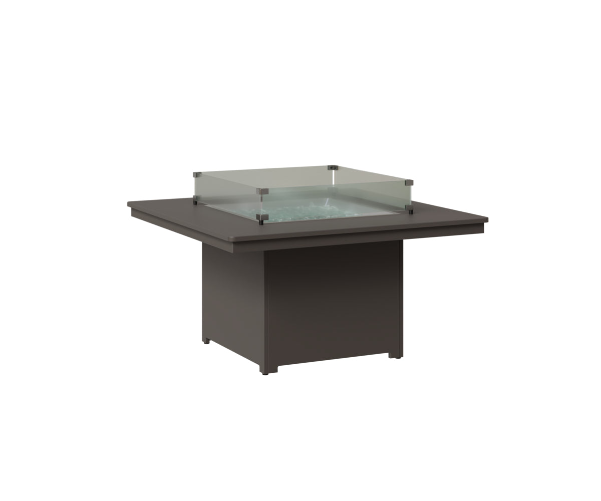 Berlin Gardens Numa Square Fire Pit - Outdoor Gas Fire Table for Patio, Deck & Backyard - Perfect for Gatherings, Camping & Relaxation