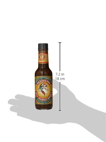 Pickapeppa Hot Mango Sauce - 5 oz (2-Pack) | Spicy Caribbean Flavor for Grilling, BBQ & Seafood Dishes