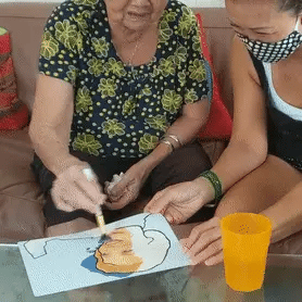 AquaPaint Dementia Activity Set for Seniors - Coastal Escape Theme, Sensory Stimulation & Relaxation - Perfect for Memory Care, Nursing Homes & Alzheimer's Therapy