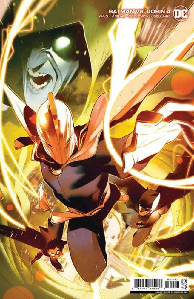 Batman vs Robin #4 (Of 5) Cover B Simone Di Meo Card Stock Variant - DC Comics Collectible for Superhero Fans & Comic Book Enthusiasts - Perfect for Display, Gifts, and Comic Collections