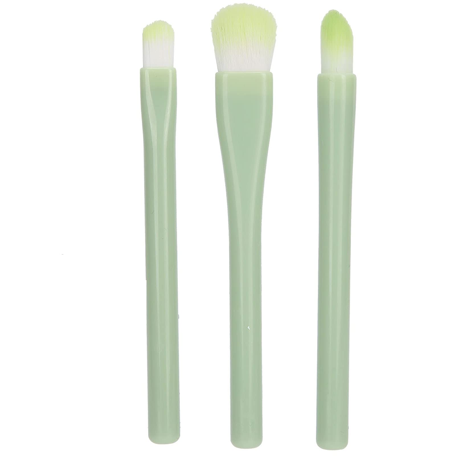 Professional Retractable Makeup Brush with Ergonomic Handle - Soft Powder Brush for Makeup Artists & Beauty Enthusiasts | Perfect for Travel, Salon Use & Home Makeup Application (Green)