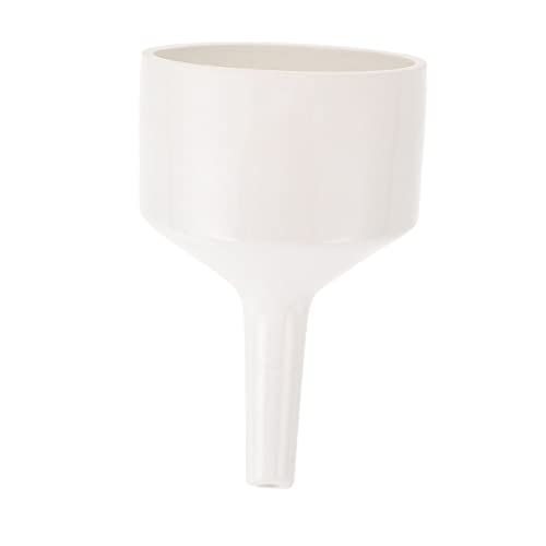 Premium Ceramic Buchner Funnel for Laboratory Use - HEALLILY High-Quality Porcelain Scientific Funnel for Chemistry Experiments, Vacuum Filtration & Scientific Research - Perfect for Schools, Labs & DIY Science Projects