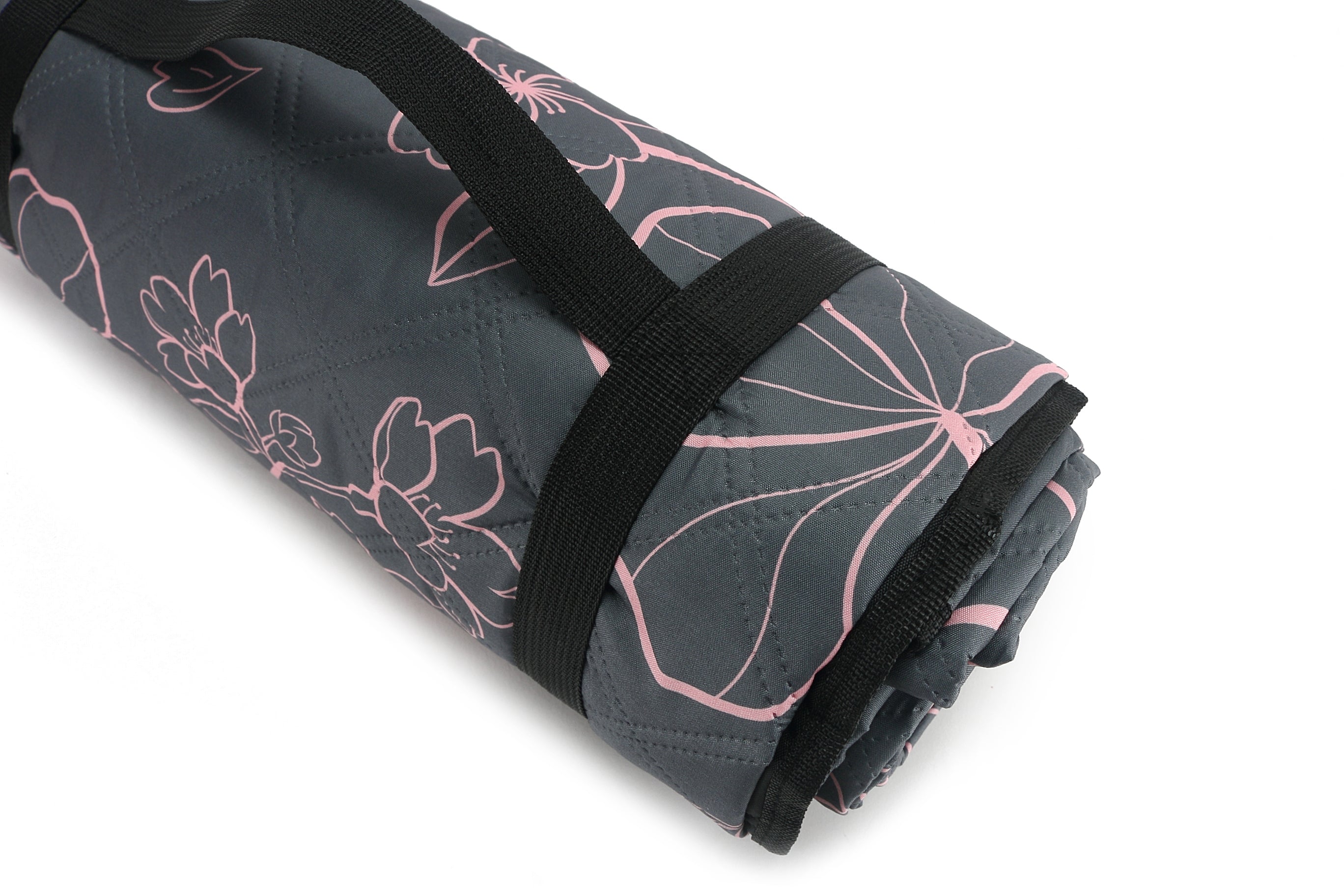 Premium Waterproof Beach Mat - Soft & Sand-Free Sakura Grey Design for Picnics, Camping, and Outdoor Relaxation