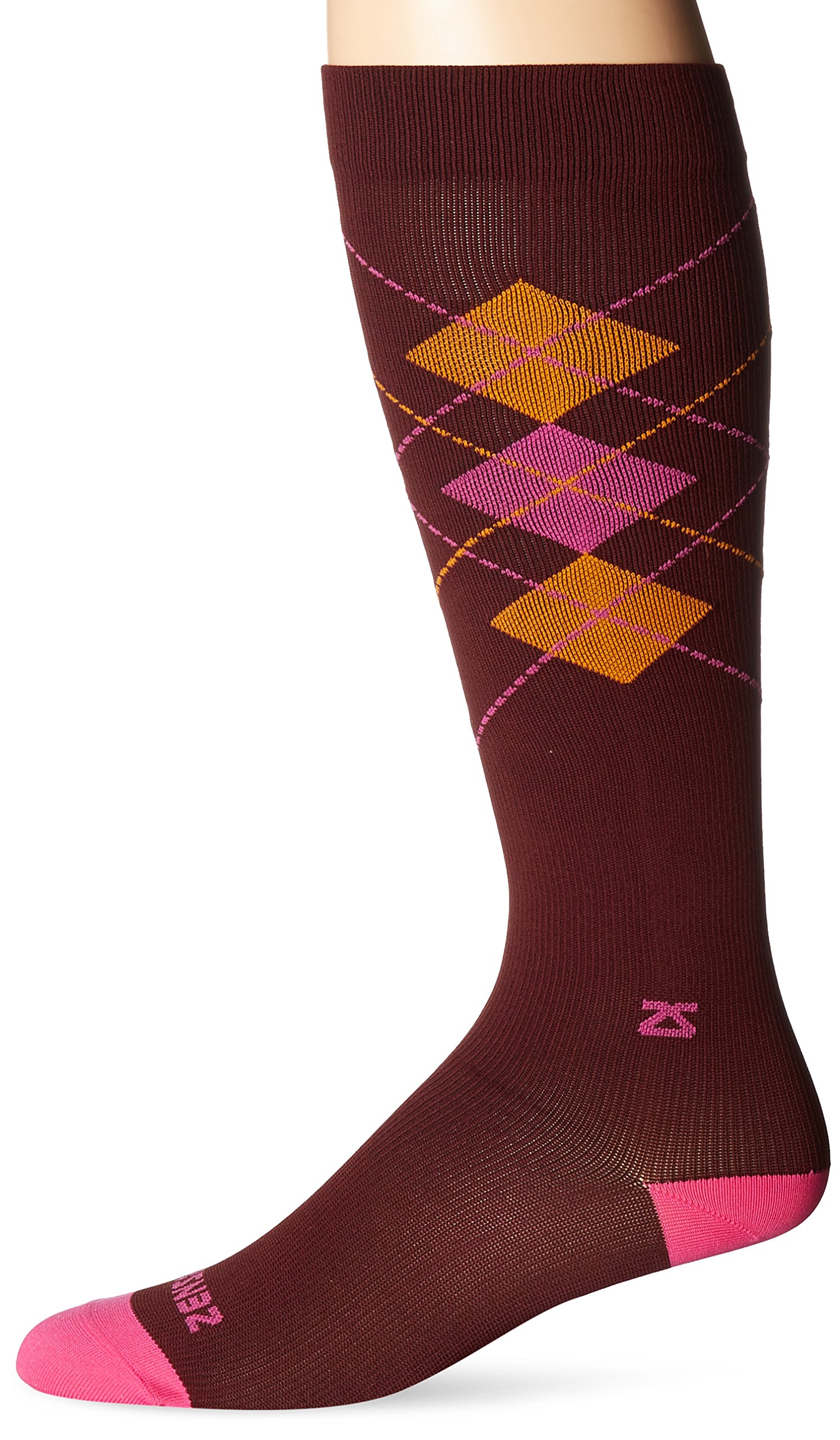 Fresh Legs Classic Argyle Compression Socks for Women & Men - Medical Grade Support for Running, Travel & Varicose Veins Relief