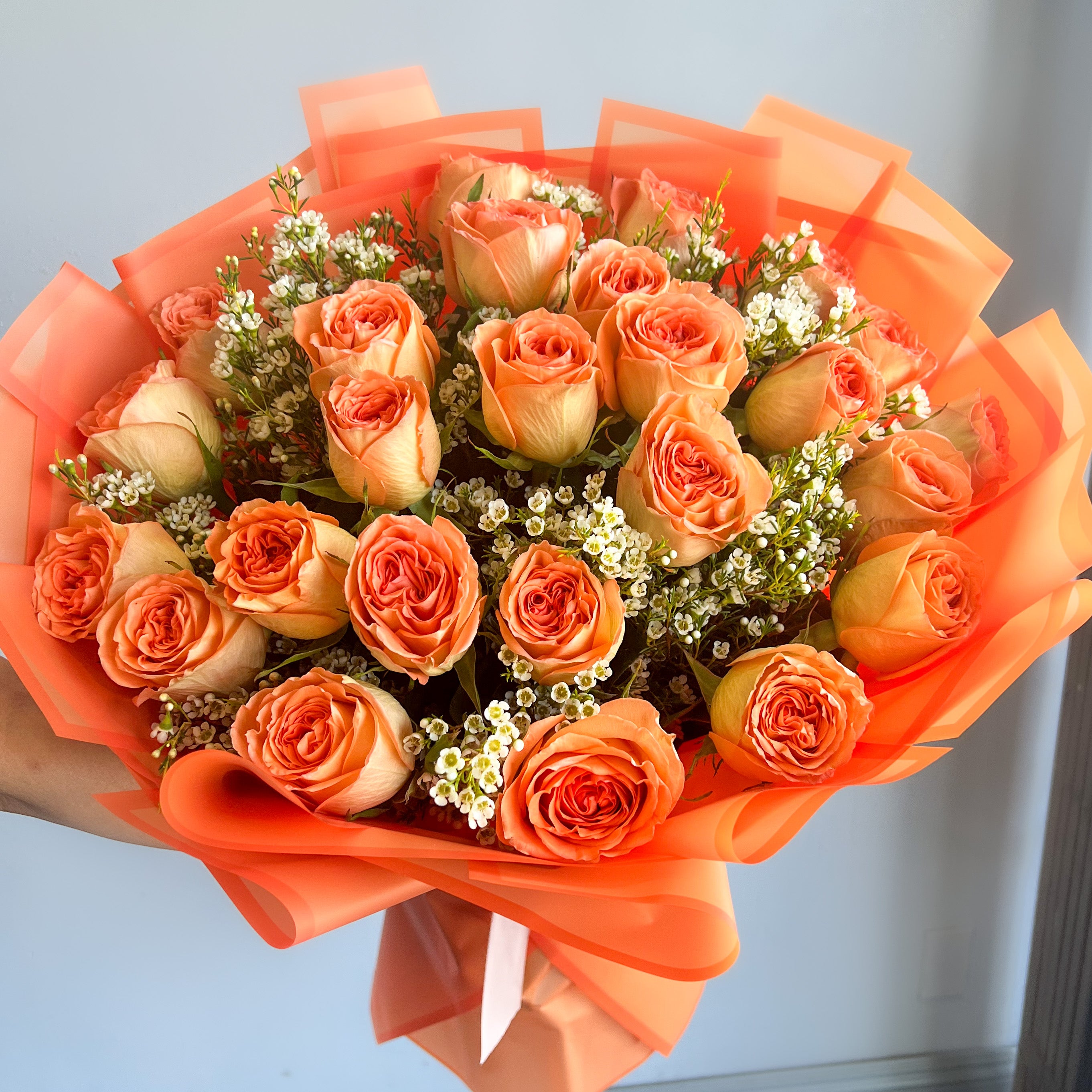 Fresh Tangerine Bouquet - Natural Citrus Fruit Arrangement for Weddings, Parties & Home Decor