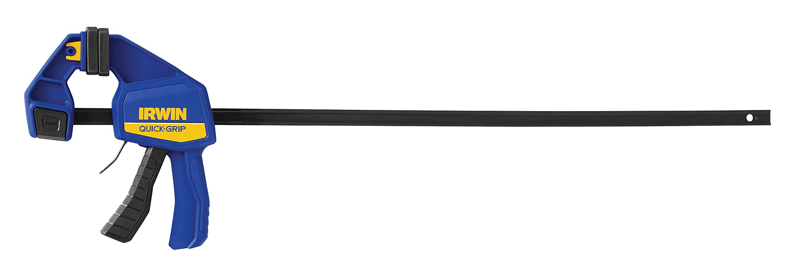 IRWIN QUICK-GRIP 24-Inch Bar Clamp - One-Handed Clamp and Spreader Tool (1964720) - Perfect for Woodworking, DIY Projects, and Home Repairs