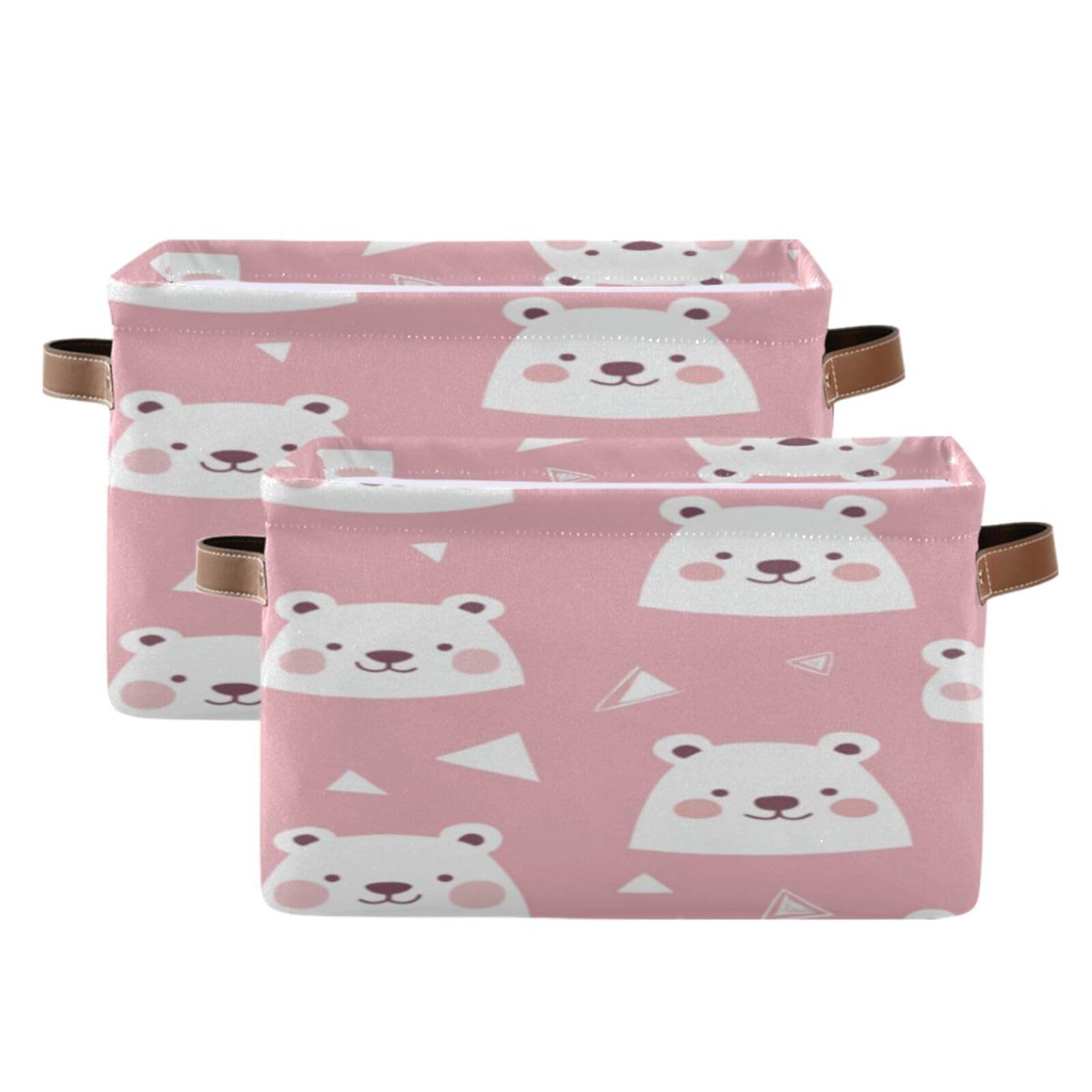 Large Fabric Storage Bins with Handles - Collapsible Organizer for Closet, Shelves & Home | Perfect for Clothes, Toys & Bedroom Storage