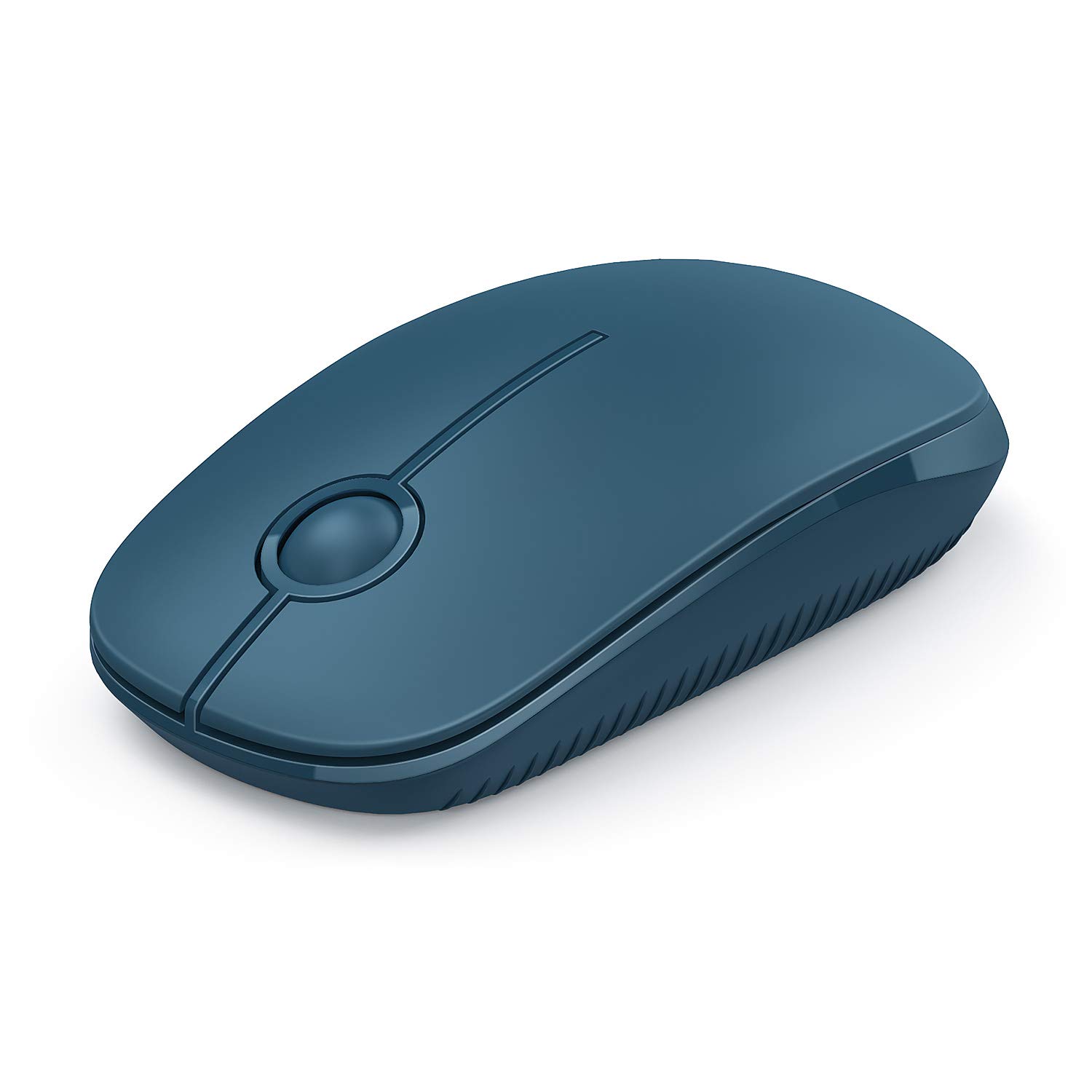 Vssoplor 2.4G Wireless Slim Mouse with Nano Receiver - Portable Ergonomic Computer Mouse for PC, Laptop, Notebook - Sapphire Blue - Perfect for Office, Home & Travel Use