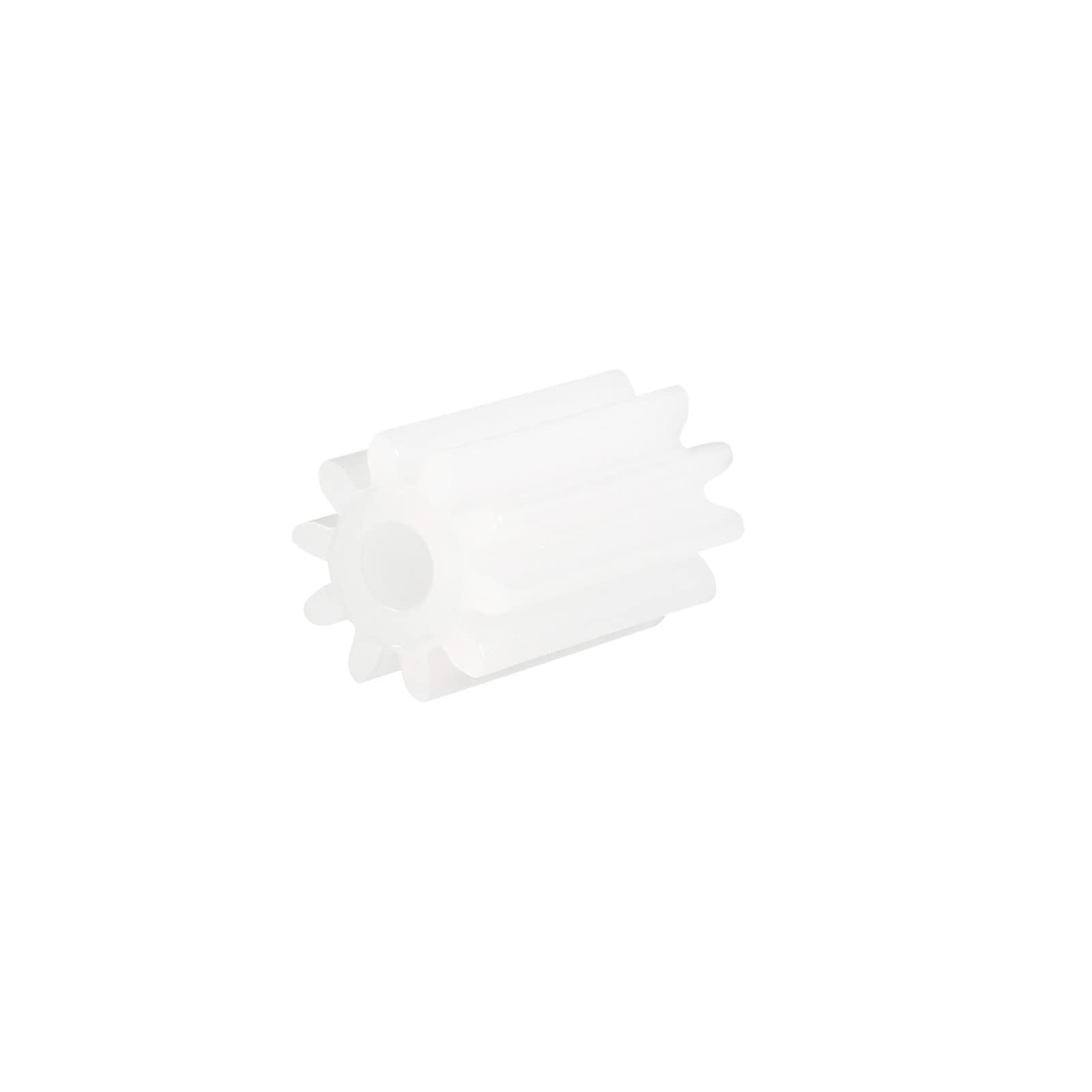 DMiotech 20-Pack 10-Teeth Plastic Gears Model 102A - Small Plastic Worm Gears for DIY Projects, Robotics, RC Cars & STEM Education | Durable Reduction Gears for Crafts, Science Kits & Mechanical Prototypes