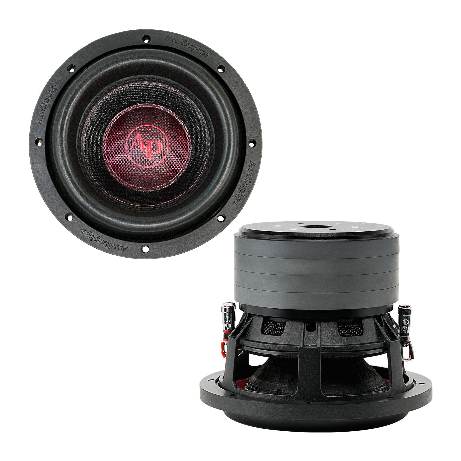 8 Quad Stack Composite Cone Subwoofer (TXX BDC IV 8) - High Performance Car Audio Bass Speaker for Deep Sound in Vehicles & Home Theater Systems