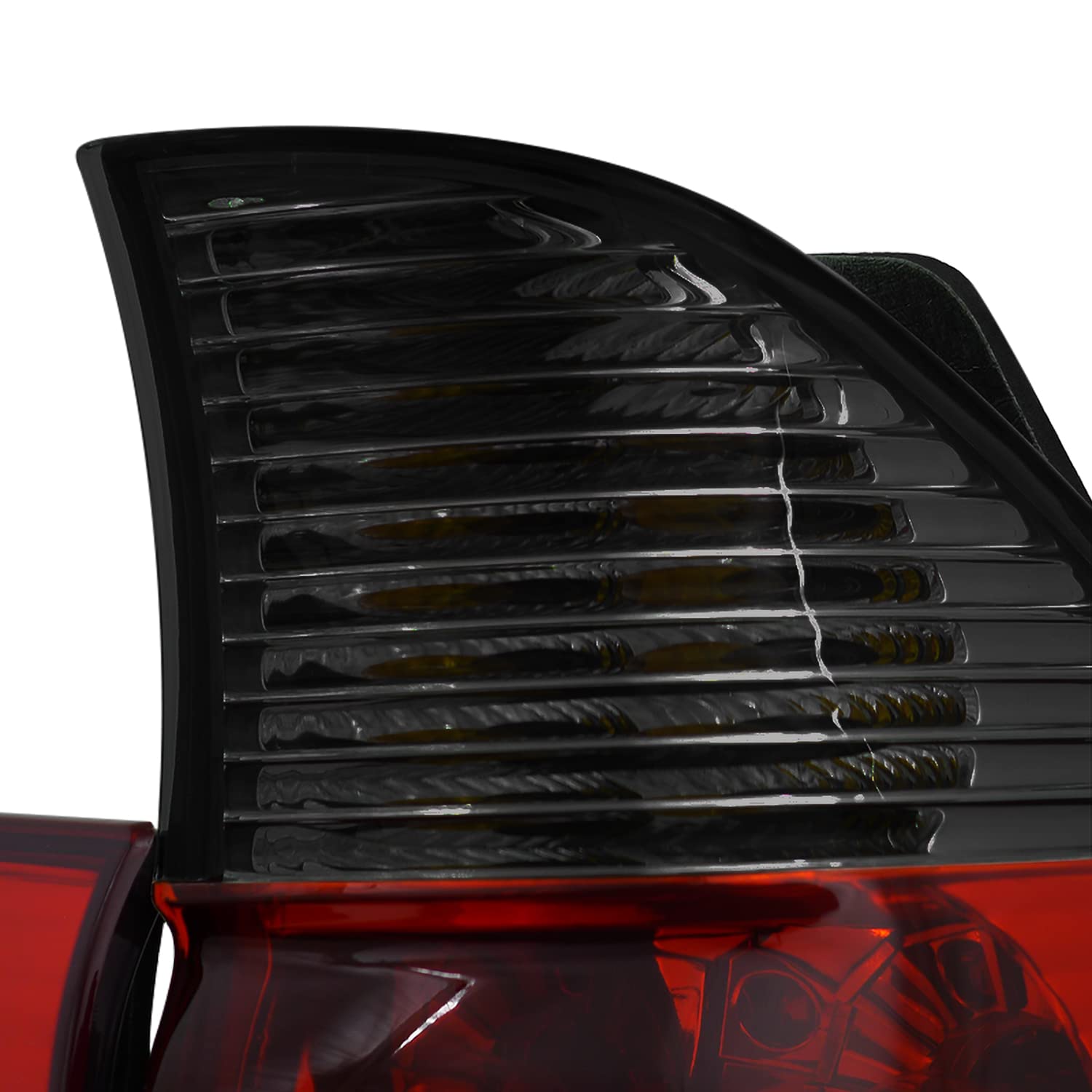 SPEC-D TUNING Red Smoke Lens Tail Lights for 2000-2006 BMW E53 X5 - Left & Right Pair Assembly - Upgrade Your Ride with Stylish LED Tail Lights for Enhanced Visibility & Night Driving Safety