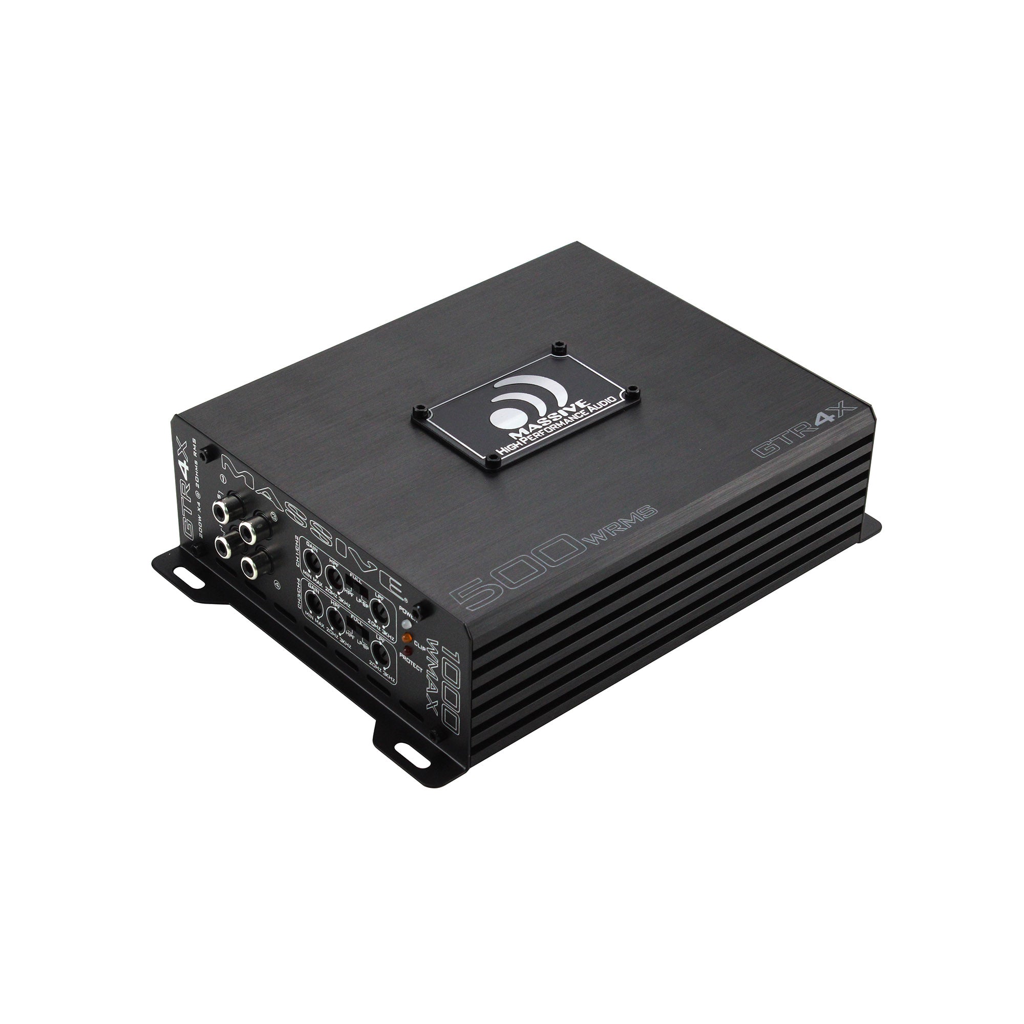 GTR4X 2200W 4 Channel Car Amplifier - 220 Watts RMS x 4 @ 2 Ohm, High Power Audio Amp for Car Stereo System, Perfect for Trucks, SUVs & Custom Car Audio Upgrades