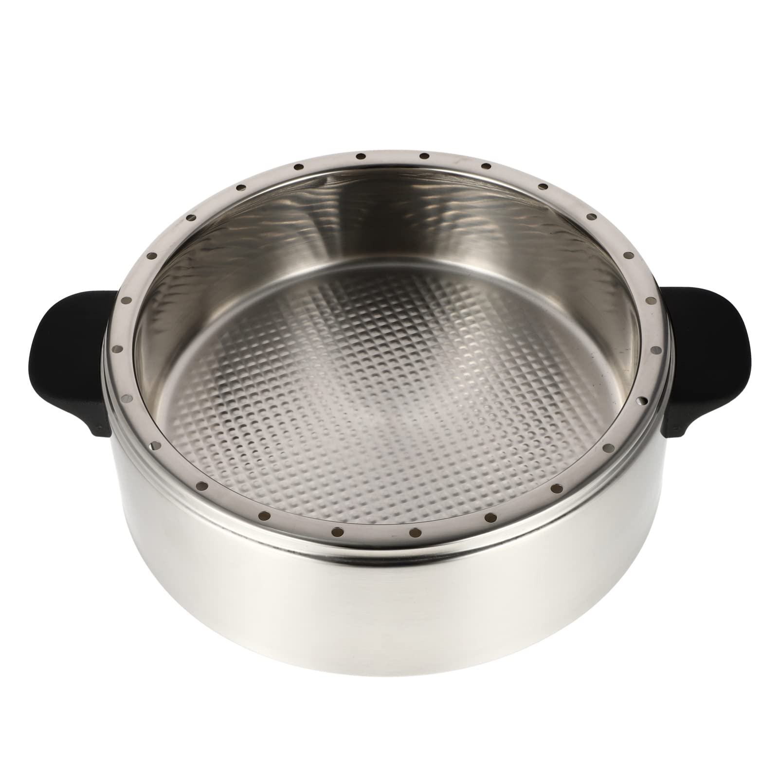 Premium Stainless Steel Food Steamer Basket with Handle - 28cm Traditional Steam Tray for Dumplings, Buns & Vegetables | Perfect for Home Kitchen, Healthy Cooking & Meal Prep