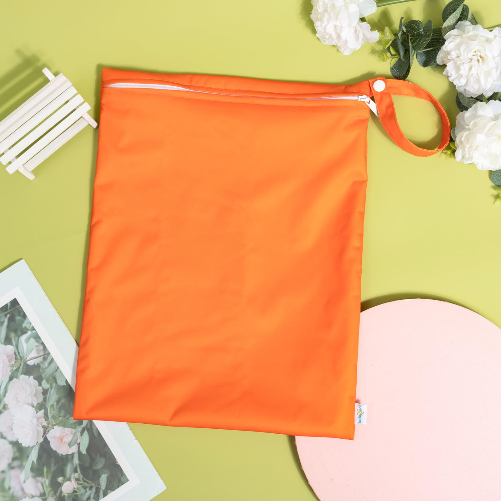 BabyGoal Waterproof Wet Dry Bag - Reusable for Swimsuits, Diapers & Travel - Beach, Pool & Gym Essentials