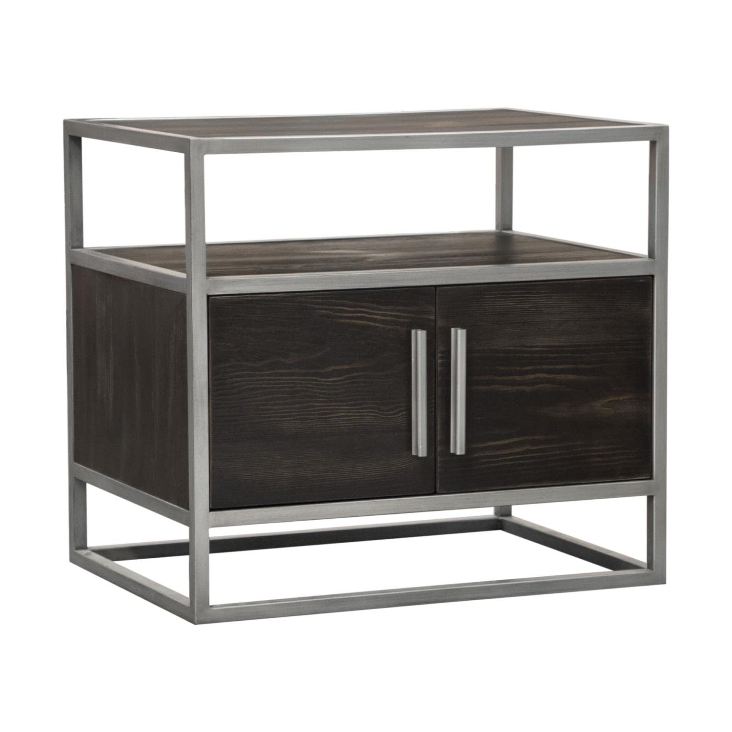Dark Brown 26-inch Diamond Sofa End Table - Perfect for Living Room, Bedroom, or Office Side Table