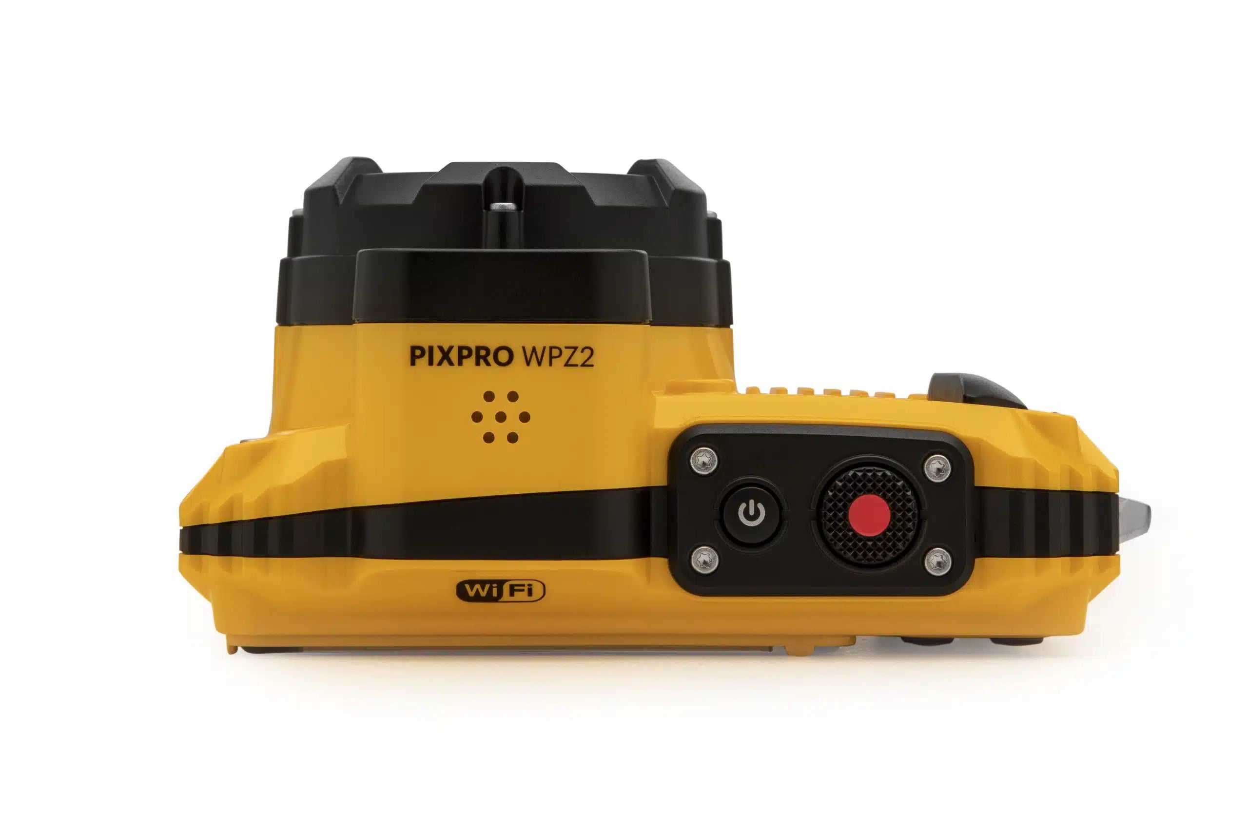 Kodak PIXPRO WPZ2 16MP Waterproof Digital Camera with 4x Zoom - Yellow | Underwater Photography, Beach Vacations & Outdoor Adventures