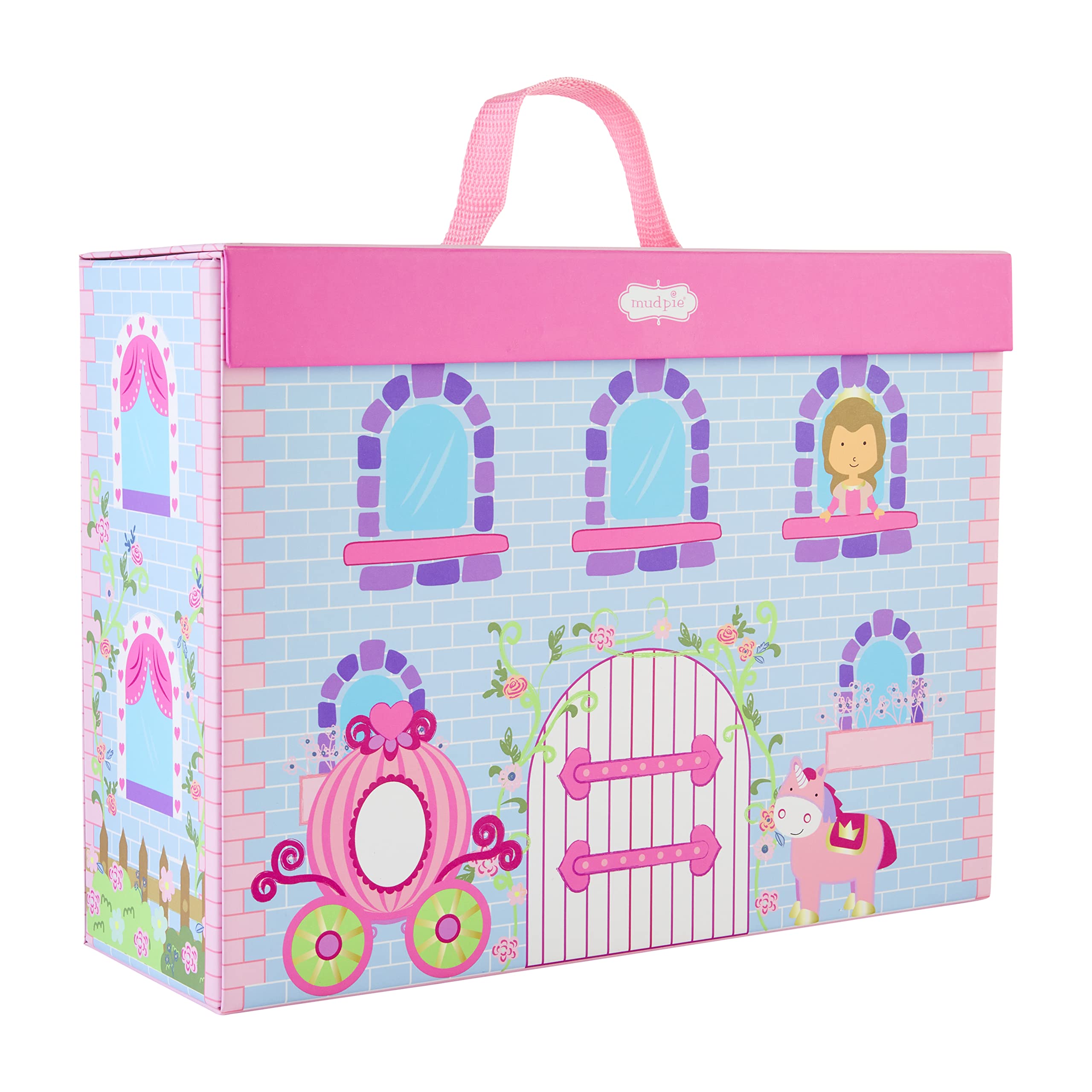 Disney Princess Story Box Play Set - Fairy Tale Castle Toy for Kids with Mini Dolls & Accessories | Perfect for Imaginative Play, Birthday Gifts & Preschool Learning