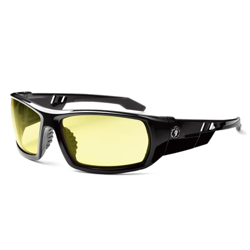 Yellow Lens, Black Frame