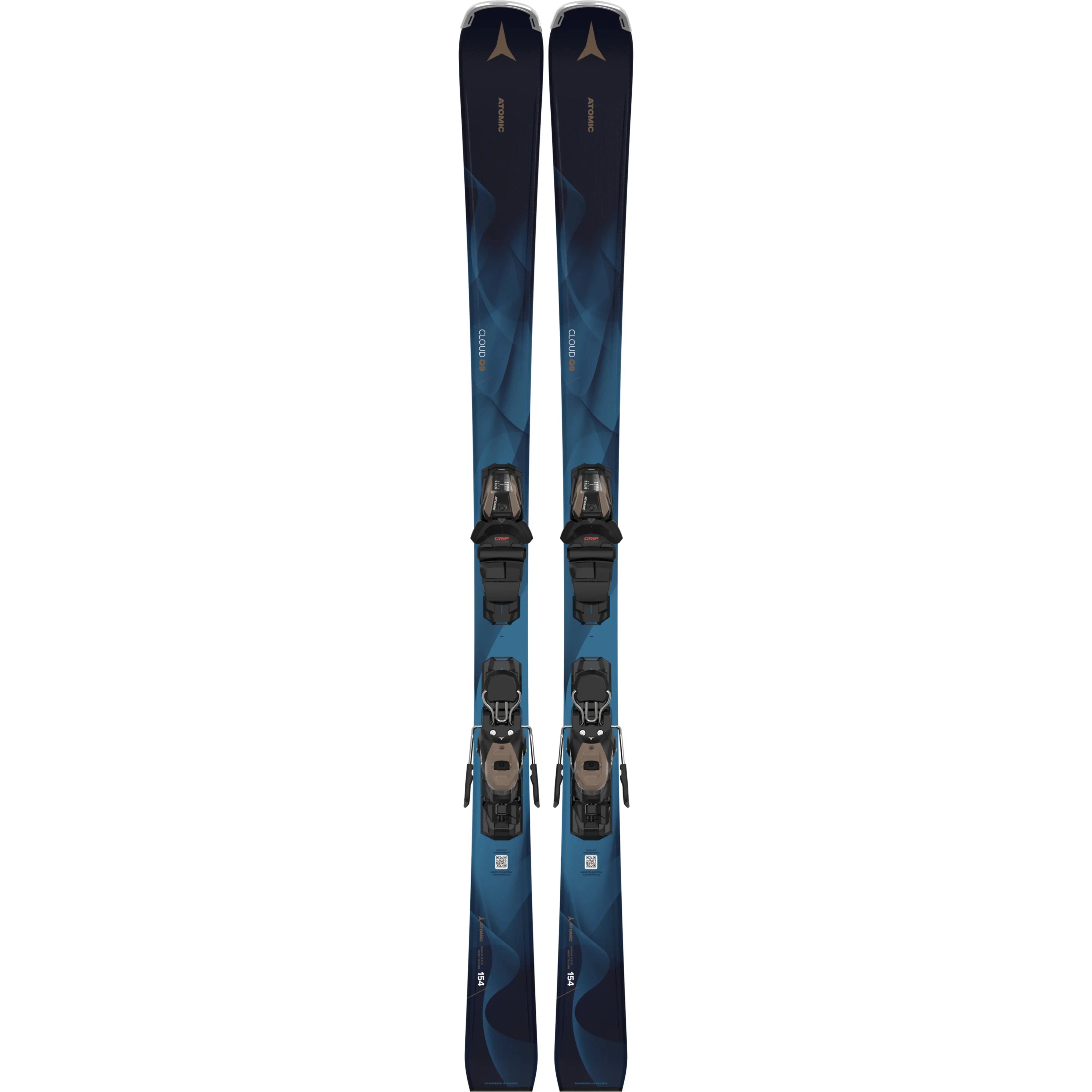 Atomic CLOUD Q9 Ski with M 10 GW Binding 2025 - High-Performance All-Mountain Skis for Powder, Groomers & Backcountry Adventures