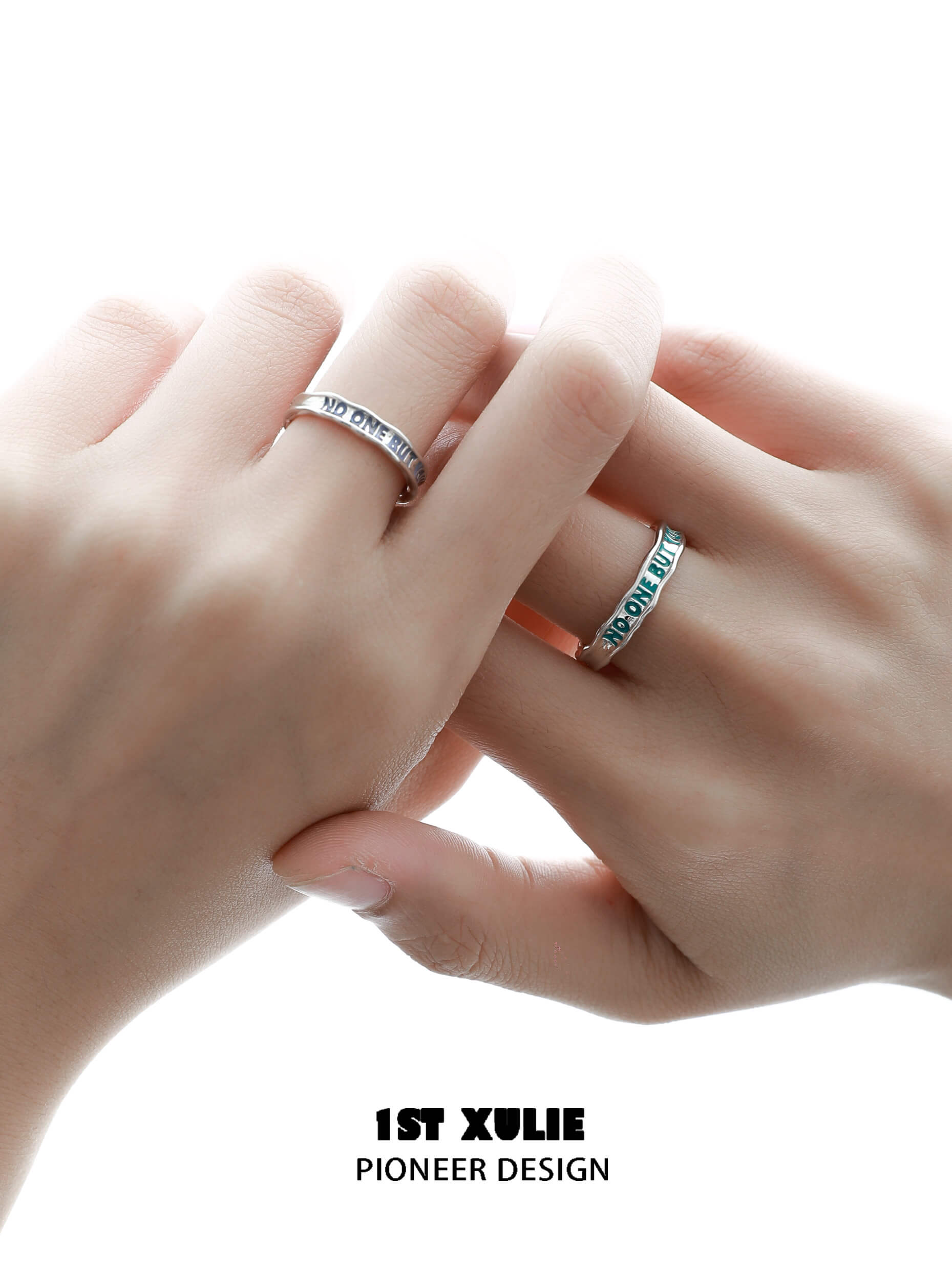 Rose Believer S925 Sterling Silver No One But You Rings™ - Elegant Promise & Wedding Bands for Women, Couples & Engagement Gifts