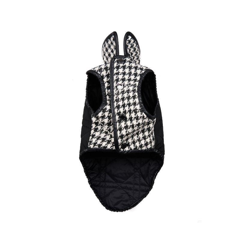 Stylish Soho Tweed Padded Vest for Women - Warm Winter Quilted Jacket with Pockets | Perfect for Office Wear, Outdoor Activities & Casual Outfits