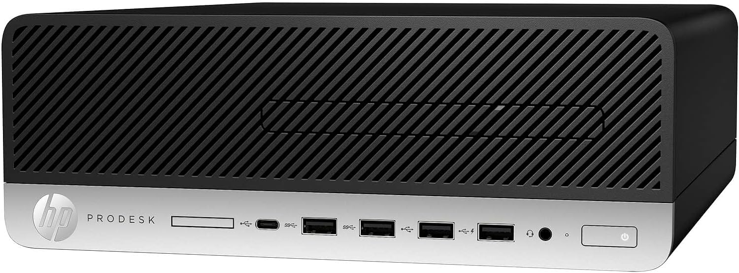 Renewed HP ProDesk 600 G5 SFF Business Desktop PC - Intel Core i5-9500 3.0GHz, 16GB RAM, 512GB SSD, WiFi, Bluetooth, Windows 11 Pro (Includes Keyboard & Mouse) | Perfect for Office Work, Home Computing & Small Business Use