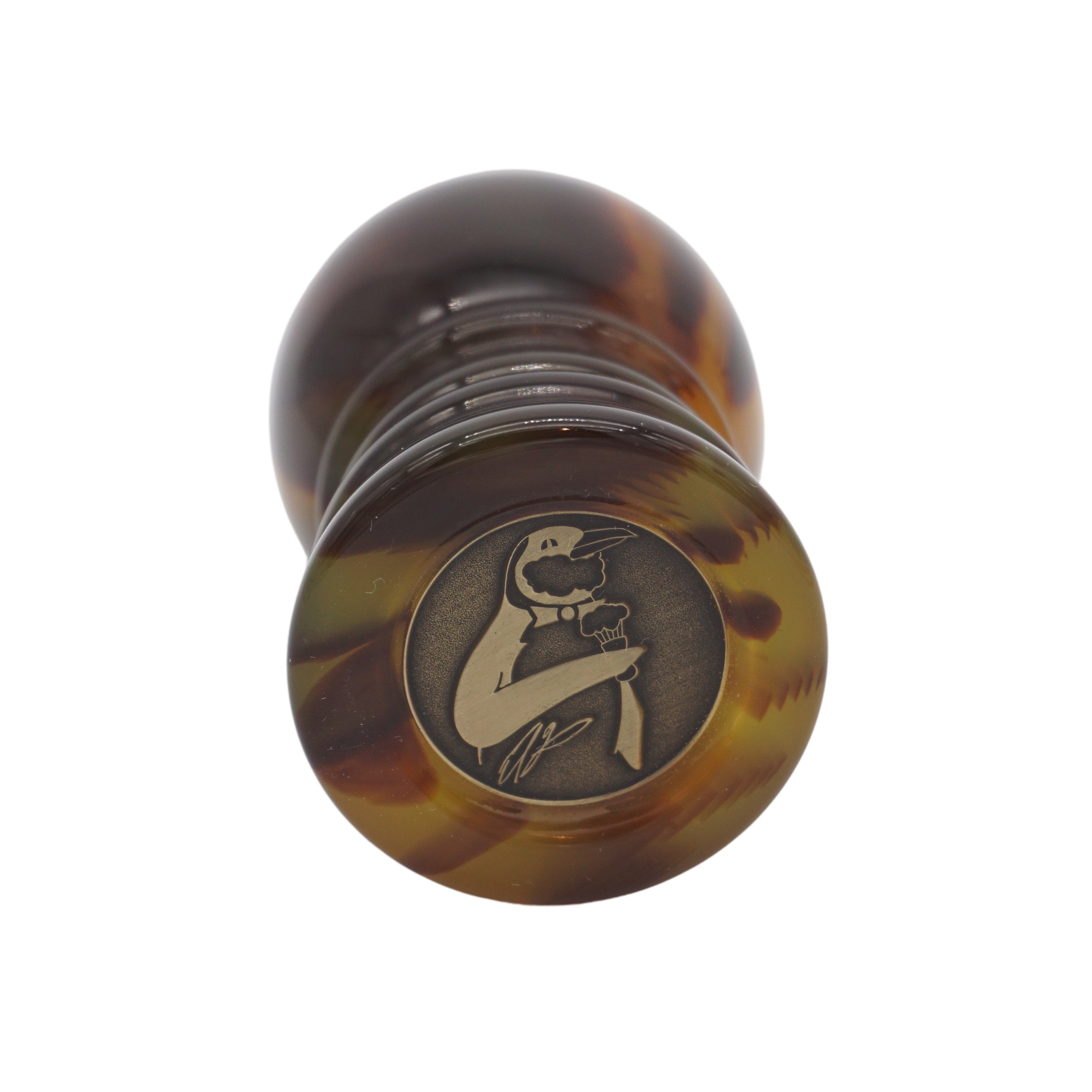 Premium Tortoise Handcrafted Shaving Brush Handle - Fits 24mm & 26mm Knots - Perfect for Wet Shaving & Grooming Kits - Luxury Shaving Accessories for Men