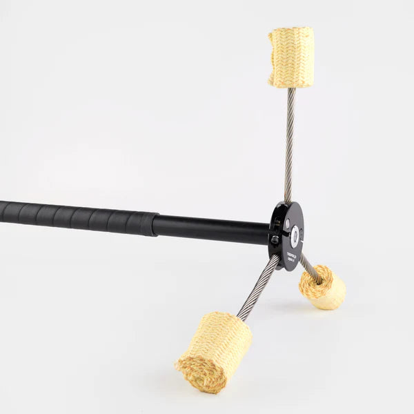Collapsible Dragon Staff Pro - Professional Fire Performance Prop for Flow Arts, Circus & Dance - Perfect for Performers, Fire Spinners & LED Flow Artists