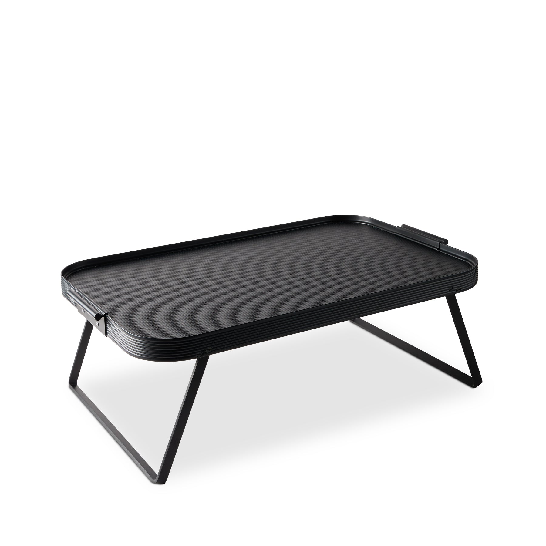 Premium All Black Lap Tray - Lightweight Portable Laptop Desk for Sofa, Bed, Floor Use - Ideal for Working, Eating, Reading & Studying in Comfort