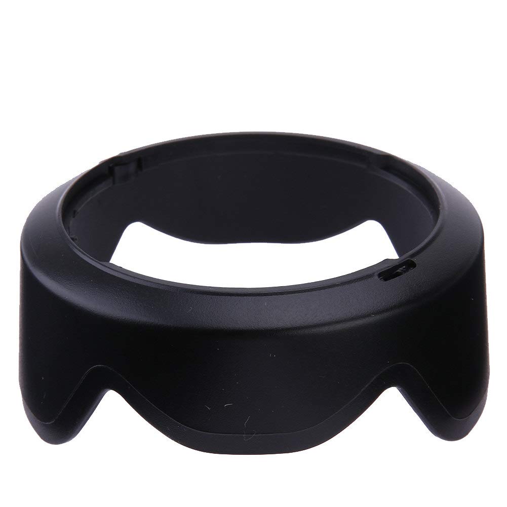EW-53 Reversible Lens Hood for Canon EOS M10 Mirrorless Camera - ABS Plastic Lens Shade Compatible with EF-M 15-45mm Lens - Perfect for Outdoor Photography, Travel & Vlogging