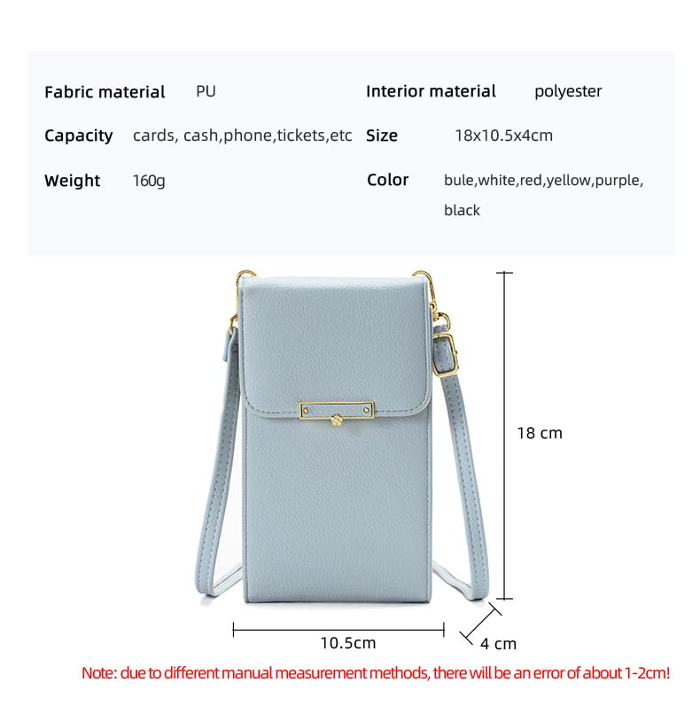 Stylish Leather Crossbody Bags for Women - Small Phone Purse with Wallet, Fashion Shoulder Bag | Perfect for Everyday Use, Travel & Shopping
