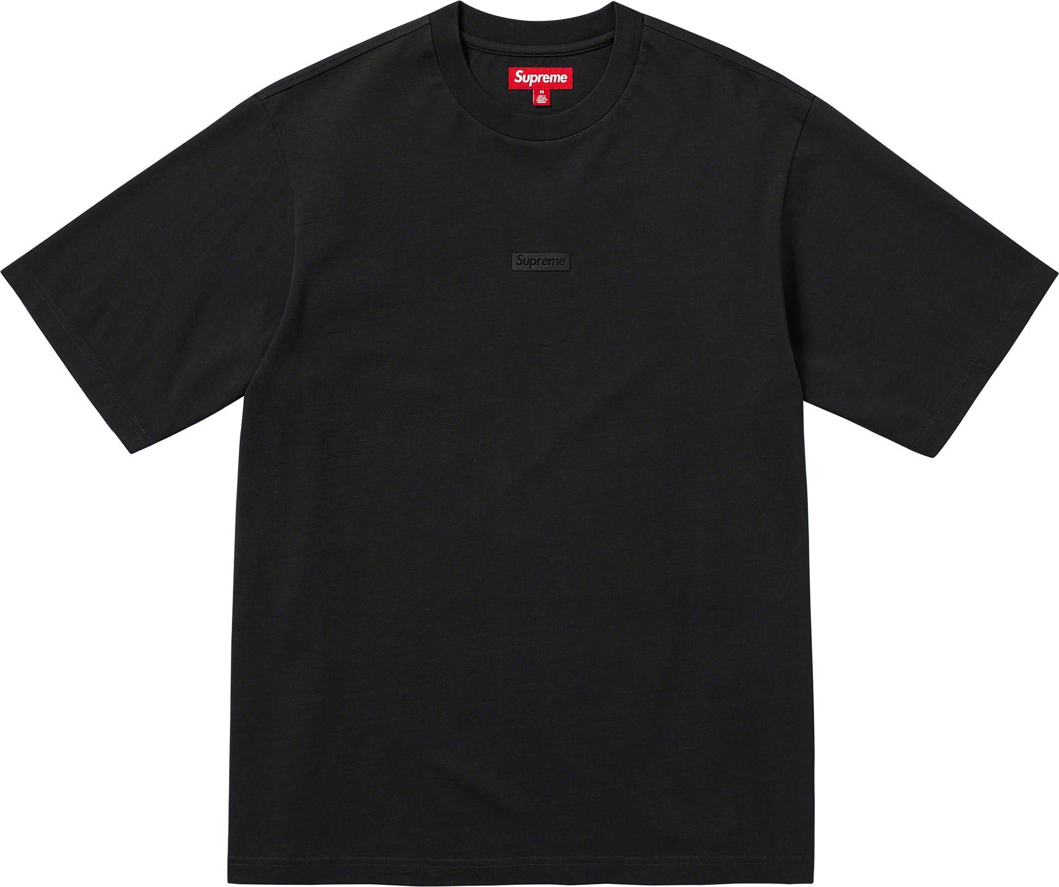 Supreme High Density Small Box Top Short Sleeve T-Shirt - Black | Streetwear Fashion for Casual Wear & Urban Style