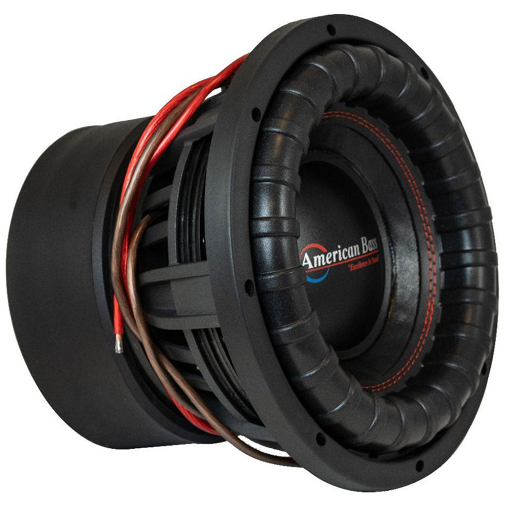 American Bass XFL1022 2000W 10 Inch XFL Series Dual 2 Ohm Car Subwoofer - Powerful Bass for Car Audio Systems & Custom Installations