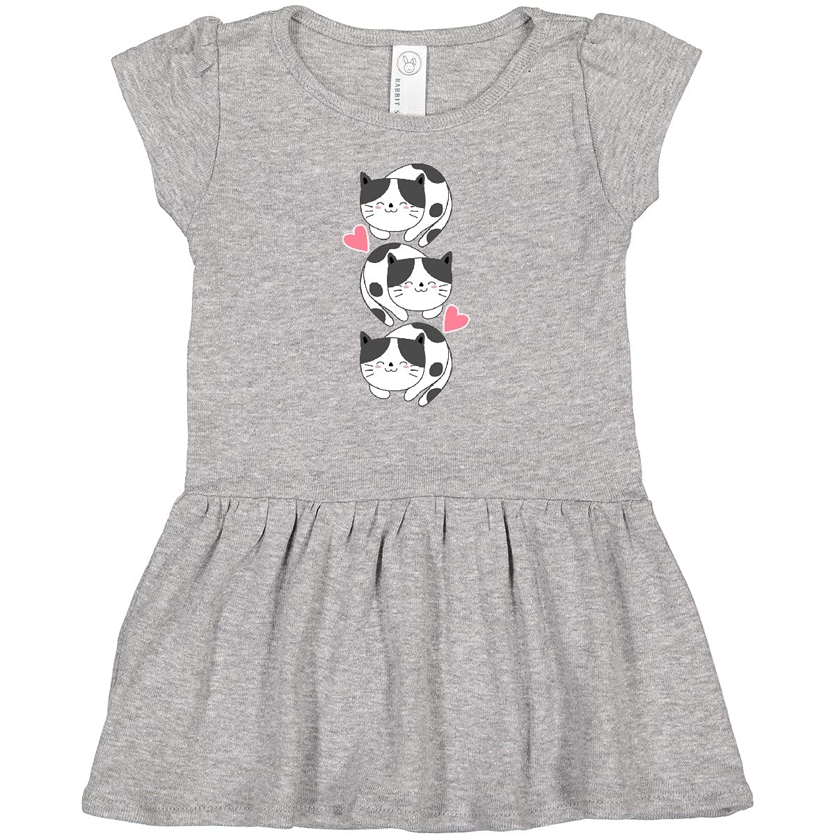 Inktastic Cat Lover Infant Dress - Adorable Baby Girl Outfit for Cat Lovers | Perfect for Birthday Parties, Family Photos & Casual Wear