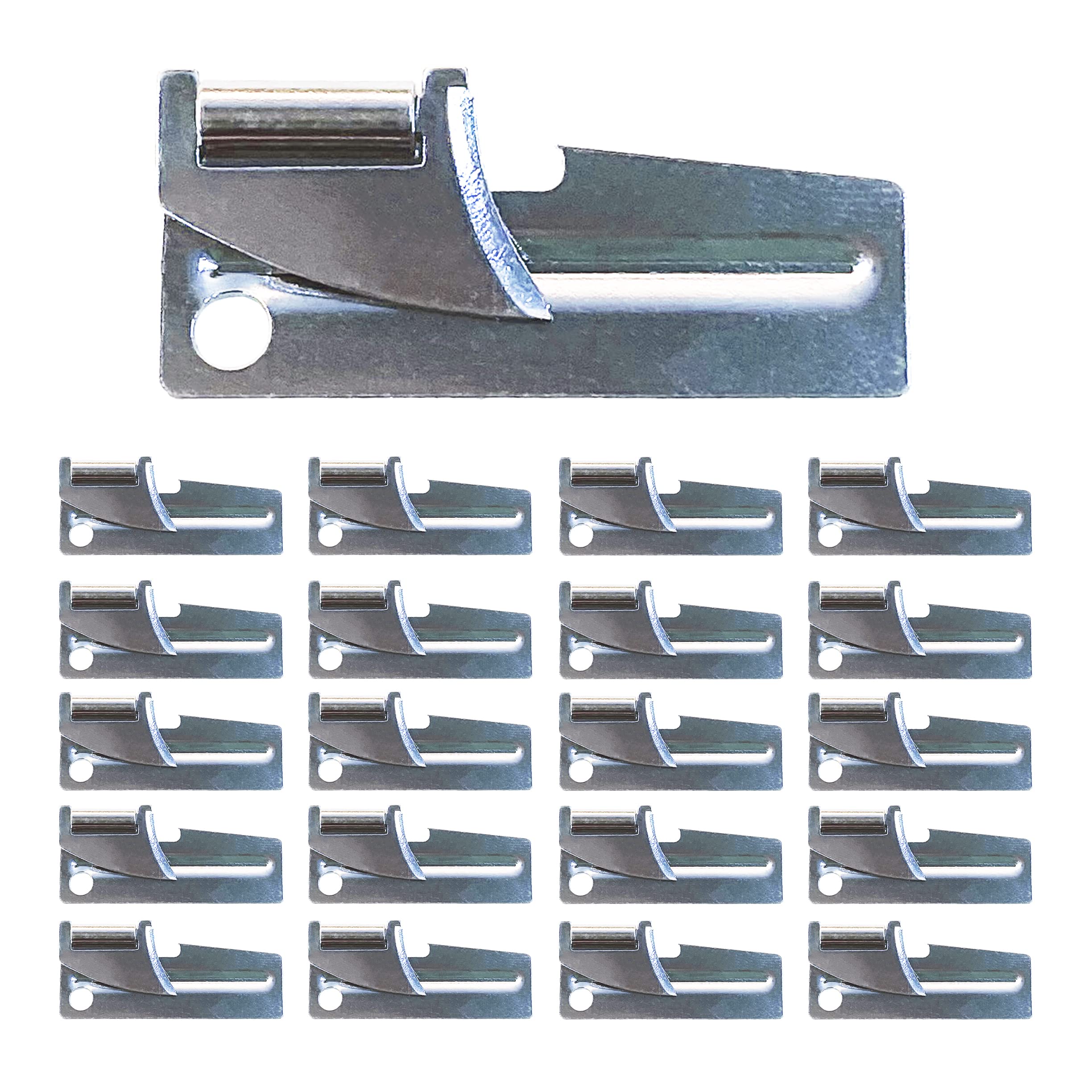 P-38 Can Openers - US Shelby Model P38 Military Grade Stainless Steel Can Opener (20 Pack) - Compact & Durable for Camping, Hiking, Emergency Kits & Survival Gear