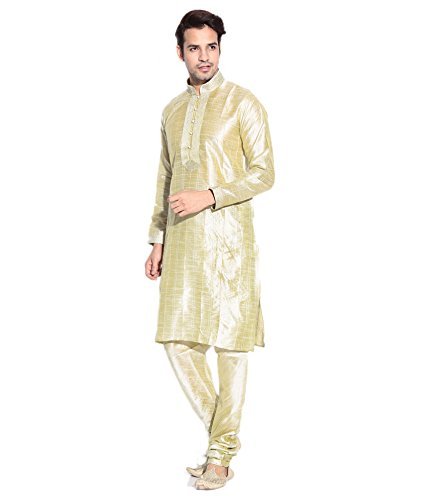 Royal Kurta Men's Silk Blend Kurta Pyjama Set - Premium Indian Ethnic Wear for Weddings & Festivals | Comfortable Traditional Outfit for Men